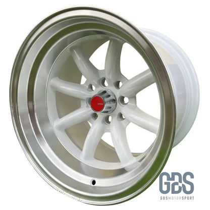 4 jantes Look Watanabe Rota Blanc BMW R15’’ X 9’’ ET0 10.5’’ ET-15 - Jantes et pneus - GDS Motorsport
