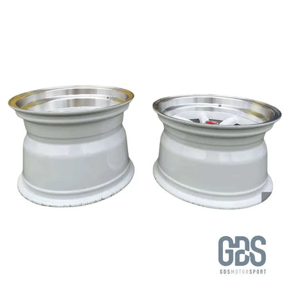 4 jantes Look Watanabe Rota Blanc BMW R15’’ X 9’’ ET0 10.5’’ ET-15 - Jantes et pneus - GDS Motorsport