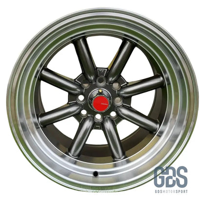 4 jantes Look Watanabe Rota Gris BMW R15’’ X 9’’ ET0 10.5’’ ET-15 - Jantes et pneus - GDS Motorsport