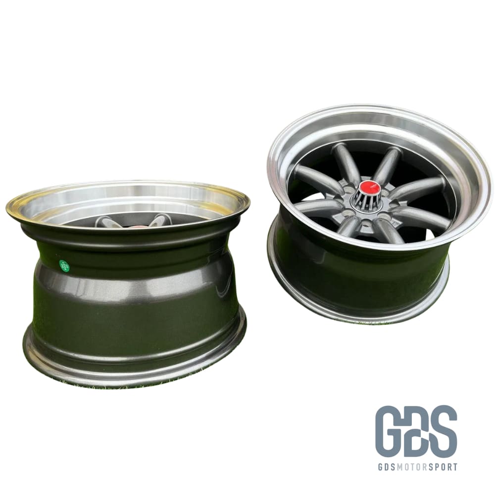 4 jantes style Watanabe Rota Gris BMW R15’’ X 9’’ ET0 10.5’’ ET-15 - Jantes et pneus - GDS Motorsport