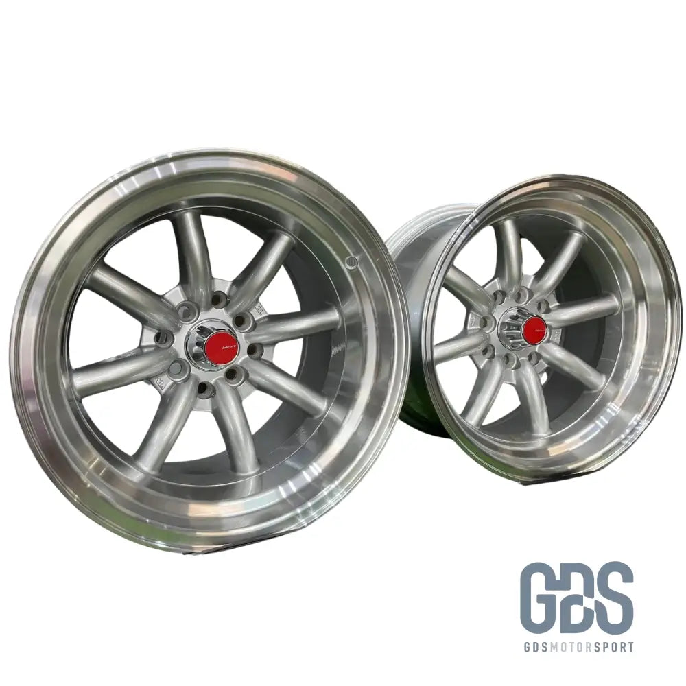 4 jantes Look Watanabe Rota Gris diamant BMW R15’’ X 9’’ ET0 10.5’’ ET-15 - Jantes et pneus - GDS Motorsport