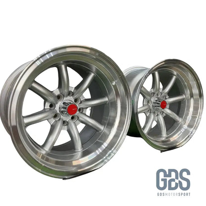 4 jantes Look Watanabe Rota Gris diamant BMW R15’’ X 9’’ ET0 10.5’’ ET-15 - Jantes et pneus - GDS Motorsport