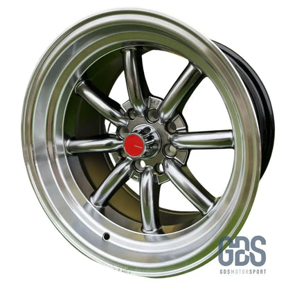 4 jantes Look Watanabe Rota Hyperblack BMW R15’’ X 9’’ ET0 10.5’’ ET-15 - Jantes et pneus - GDS Motorsport