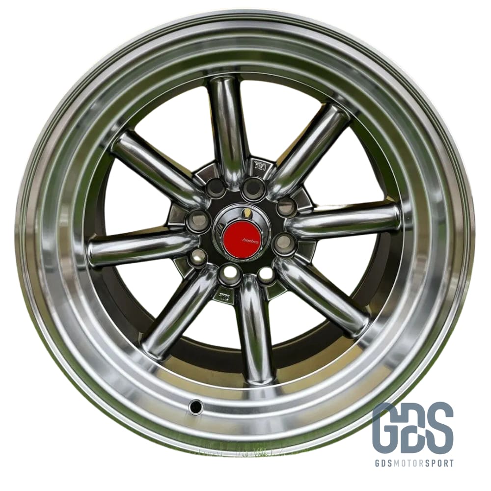 4 jantes style Watanabe Rota Hyperblack BMW R15’’ X 9’’ ET0 10.5’’ ET-15 - Jantes et pneus - GDS Motorsport