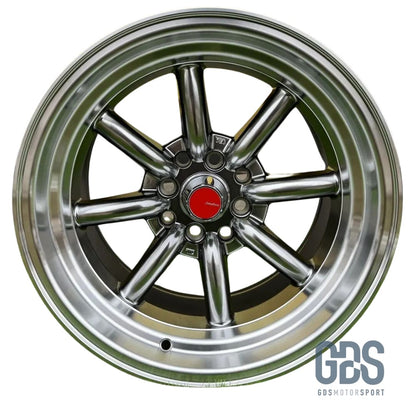 4 jantes style Watanabe Rota Hyperblack BMW R15’’ X 9’’ ET0 10.5’’ ET-15 - Jantes et pneus - GDS Motorsport