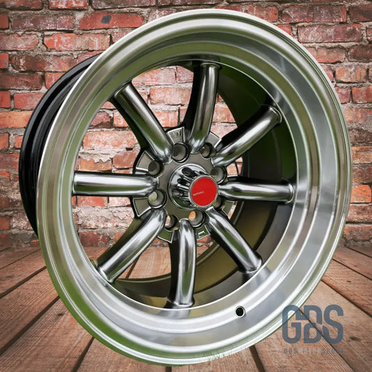 4 jantes style Watanabe Rota Hyperblack BMW R15’’ X 9’’ ET0 10.5’’ ET-15 - Jantes et pneus - GDS Motorsport