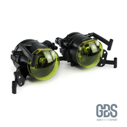 Feux antibrouillard pour BMW E92 / E93 Pack M3 - Verre Jaune retro - PHARES FEUX - GDS Motorsport
