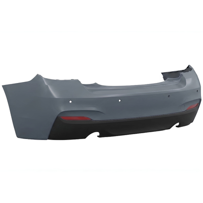 Pare-choc Arrière Pack M Look M235i Sortie Gauche Droite pour BMW Série 2 F22 F23 Phase 1 et Phase 2 LCI