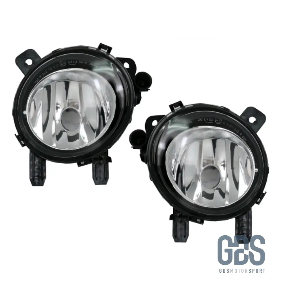 Antibrouillards pour BMW Série 1 F20 / F21 phase Cristal/ Noir/ Jaune - Éclairage de véhicule - GDS Motorsport