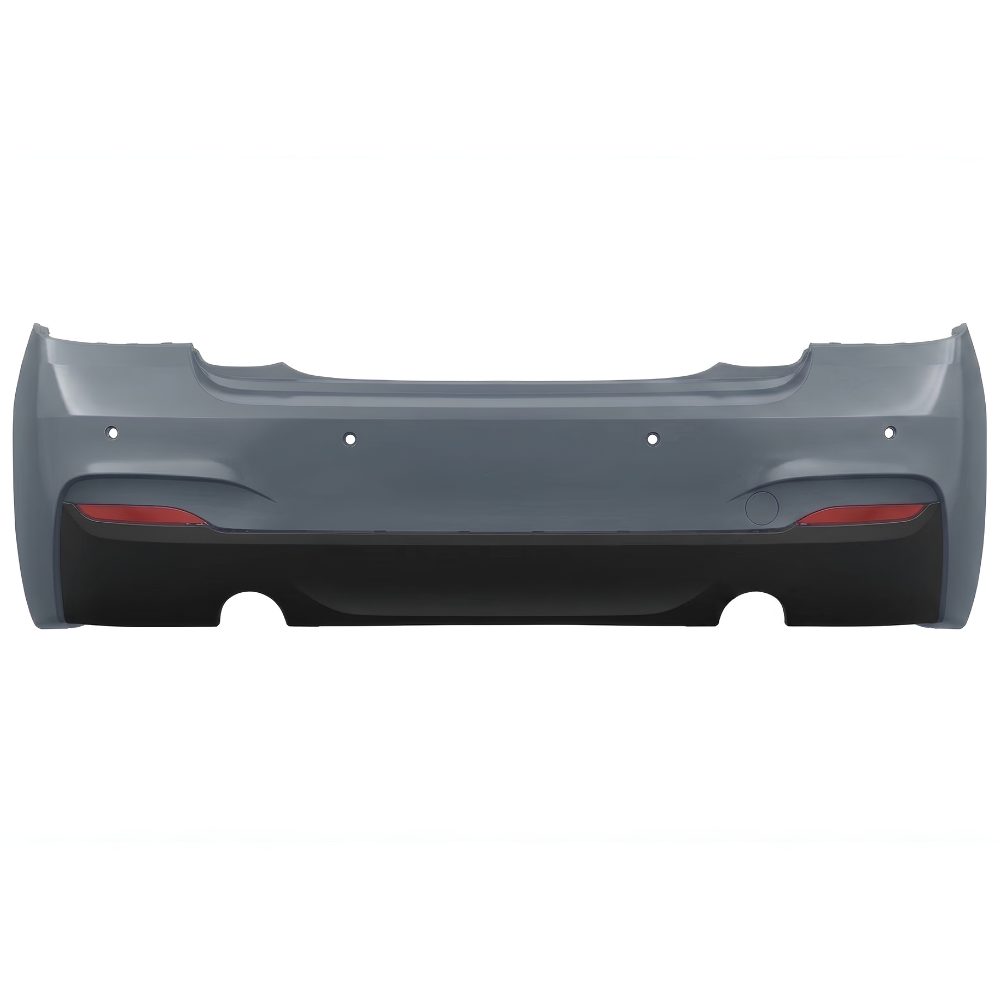 Pare-choc Arrière Pack M Look M235i Sortie Gauche Droite pour BMW Série 2 F22 F23 Phase 1 et Phase 2 LCI