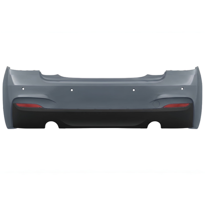 Pare-choc Arrière Pack M Look M235i Sortie Gauche Droite pour BMW Série 2 F22 F23 Phase 1 et Phase 2 LCI