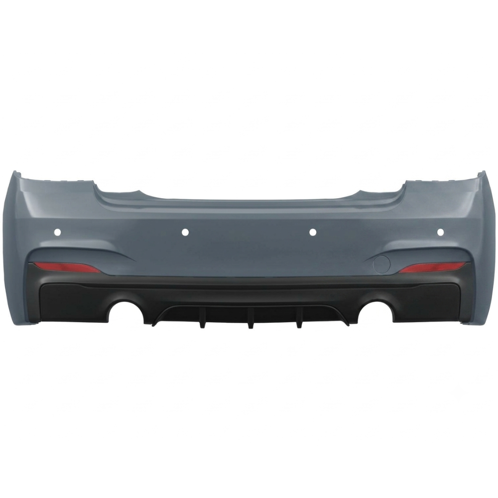 Pare-choc Arrière Pack M Look M235i Sortie Gauche Droite pour BMW Série 2 F22 F23 Phase 1 et Phase 2 LCI