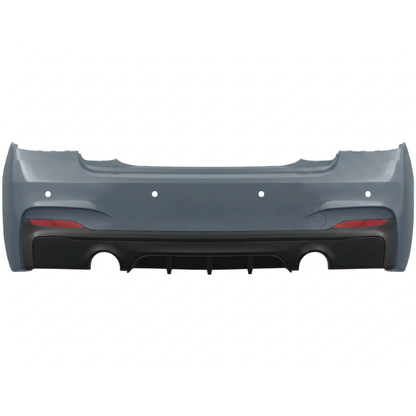 Pare-choc Arrière Pack M Look M235i Sortie Gauche Droite pour BMW Série 2 F22 F23 Phase 1 et Phase 2 LCI