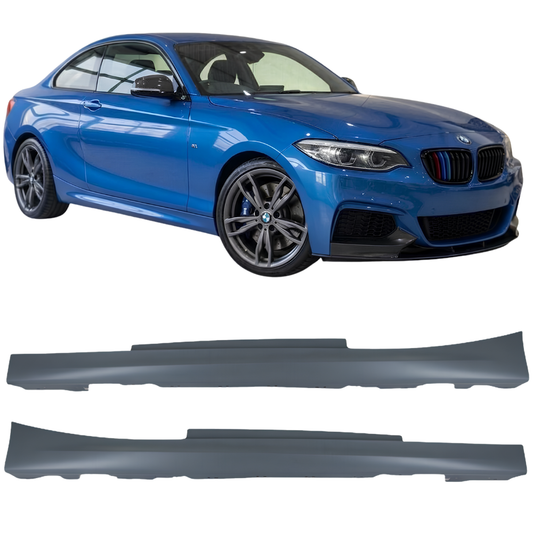 Bas de Caisse Pack M pour BMW Série 2 F22 F23 Phase 1 et Phase 2 LCI