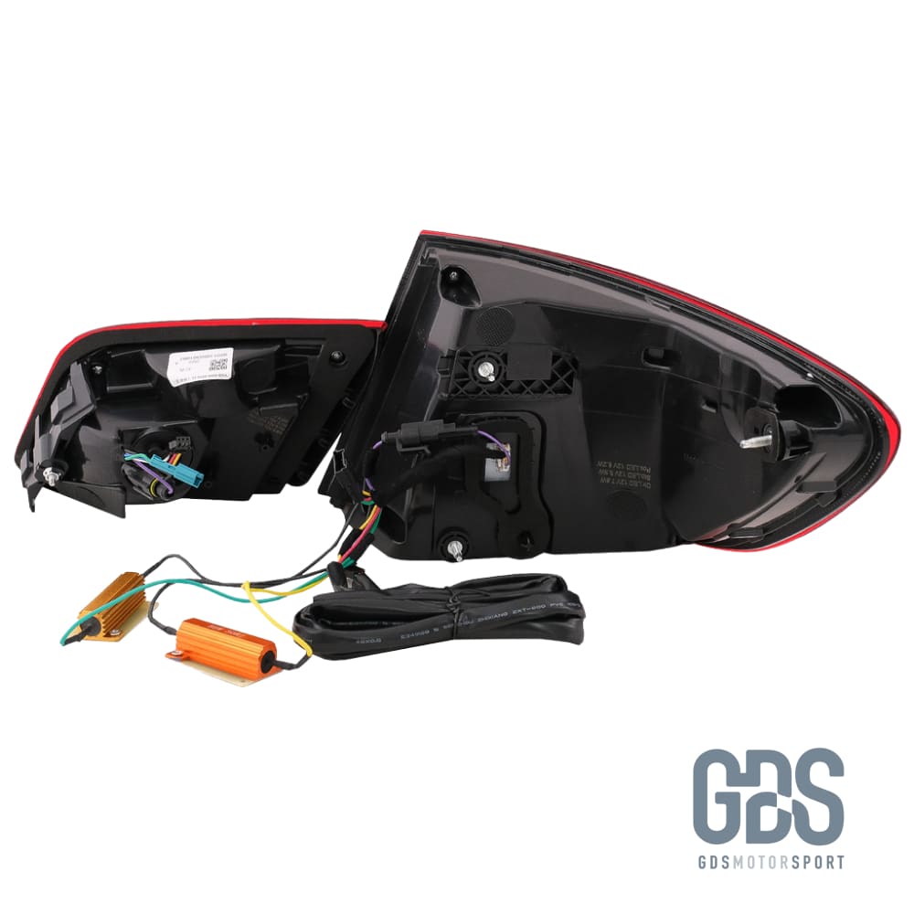 Feux arrières Fond Noir OLED 3D Dynamique light bar pour BMW Série 5 F10 - Éclairage de véhicule - GDS Motorsport