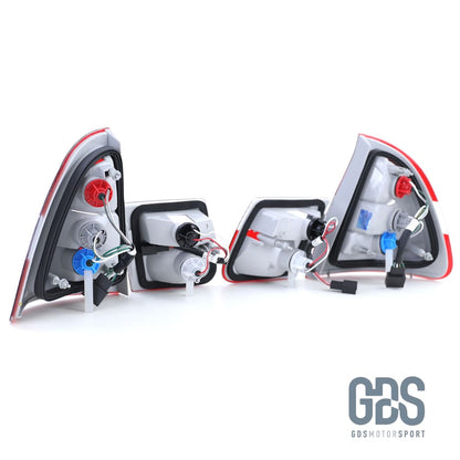 Feux arrières type Phase 2 Rouge cristal transparent BMW E46 Touring de 1998 / 2005 - PHARES FEUX - GDS Motorsport