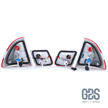 Feux arrières type Phase 2 Rouge cristal transparent BMW E46 Touring de 1998 / 2005 - PHARES FEUX - GDS Motorsport
