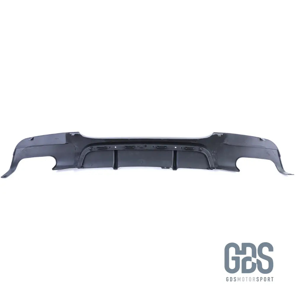 Diffuseur pare choc arrière BMW E90 / E91 Look M Performance 4 sorties Noir Brillant - Pare Choc kit carrosserie - GDS Motorsport