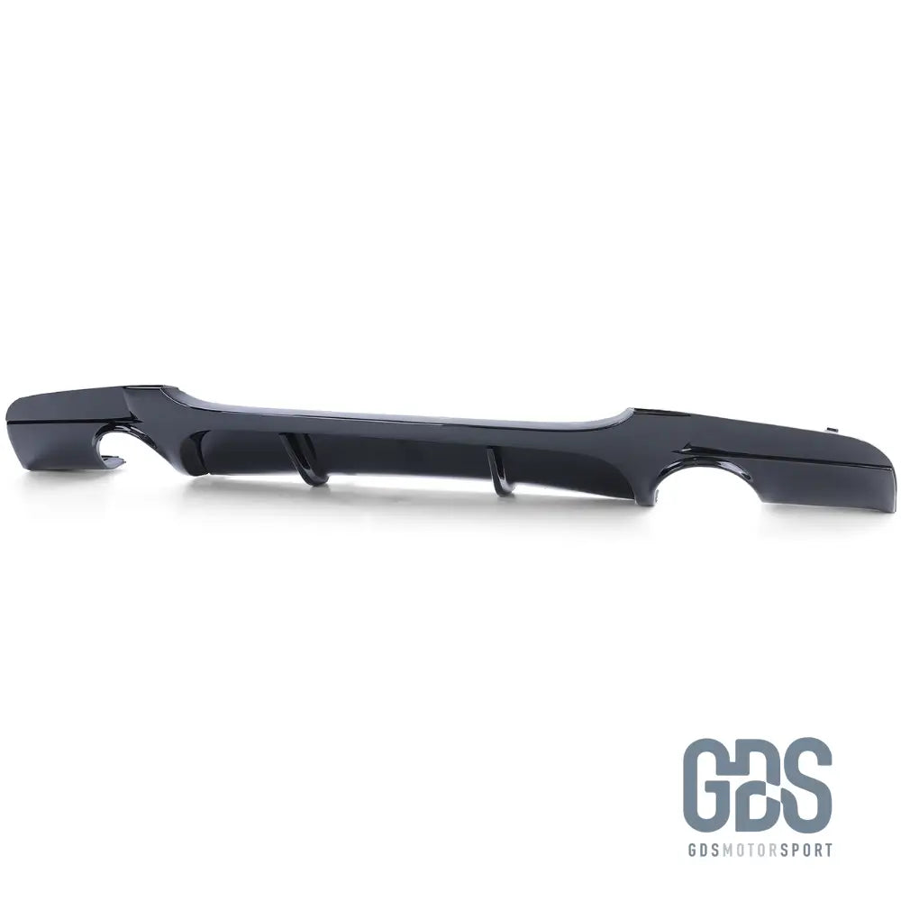 Diffuseur pare choc arrière BMW serie 3 E90 / E91 335i / 335d M Performance Noir Brillant - Pare Choc kit carrosserie - GDS Motorsport