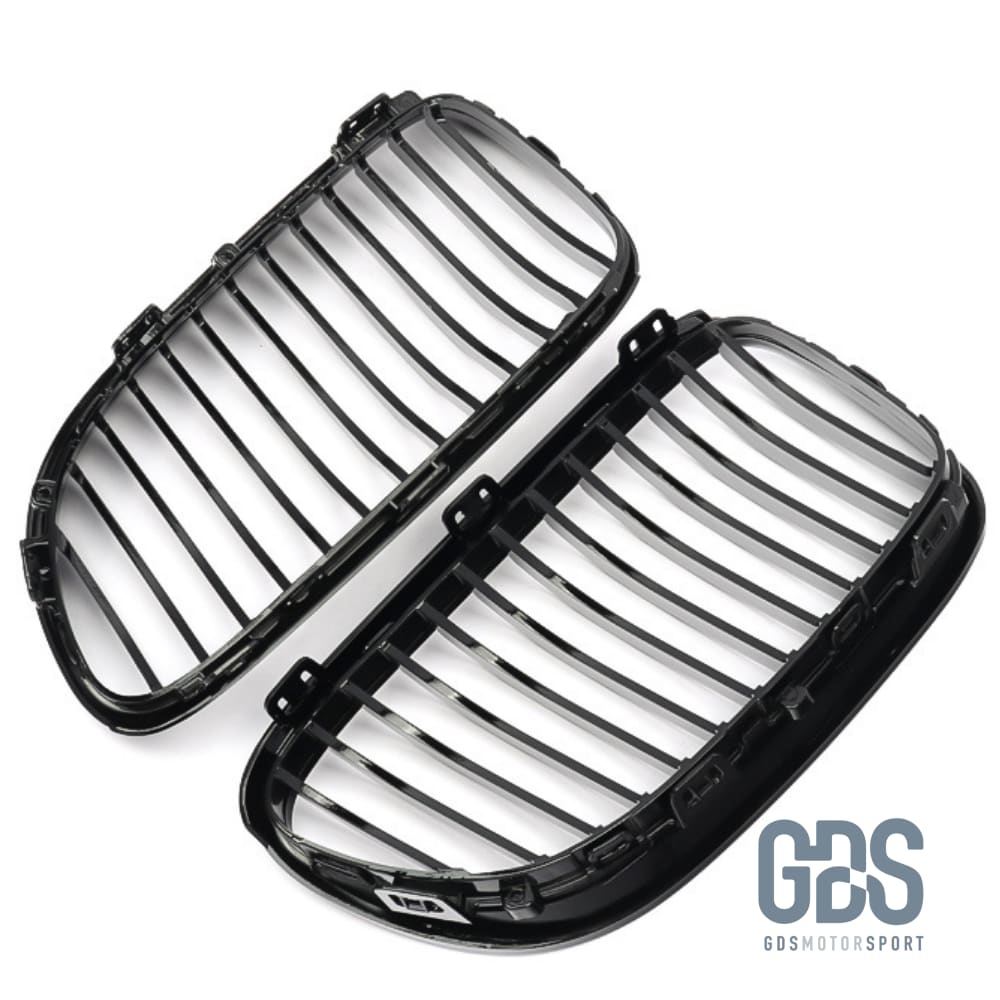 Grilles de calandre noir brillant pour BMW serie 3 E92 E93 phase 2 10-14 - Calandres - GDS Motorsport
