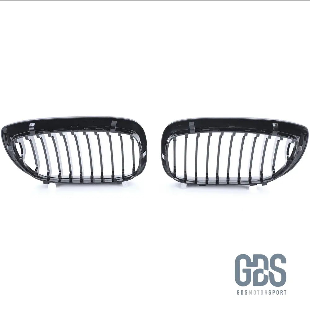 2 Grilles de calandre Noir Brillant BMW série 3 E46 PH2 2003 a 2006 Coupé / Cabriolet - Calandres - GDS Motorsport