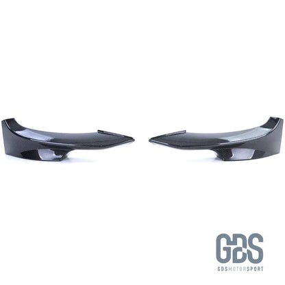 Splitter rajout de pare choc avant Look Carbone BMW Serie 3 E92 E93 Pack M Phase 2 - Éléments carrosserie - GDS Motorsport