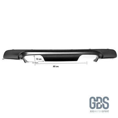 Diffuseur arrière Look M3 CSL pour BMW E46 avec pare choc pack M - Éléments de carrosserie - GDS Motorsport