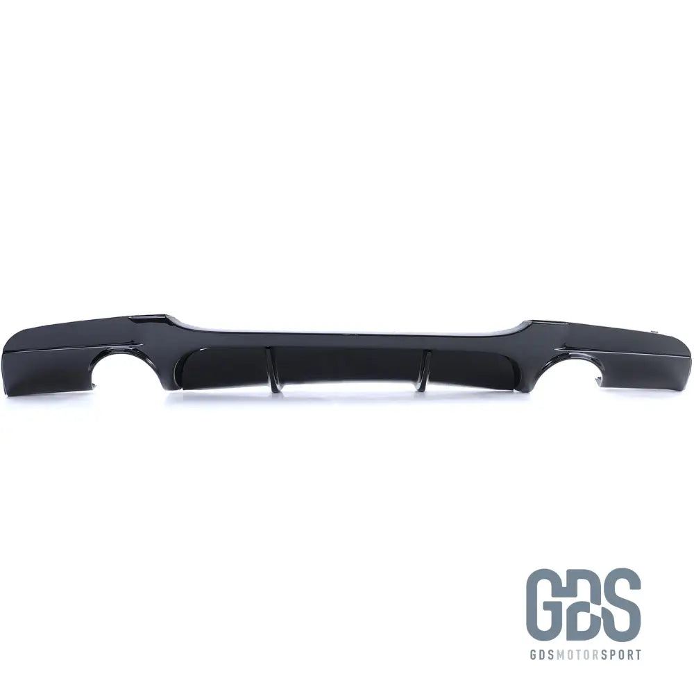 Diffuseur pare choc arrière BMW serie 3 E90 / E91 335i / 335d M Performance Noir Brillant - Pare Choc kit carrosserie - GDS Motorsport