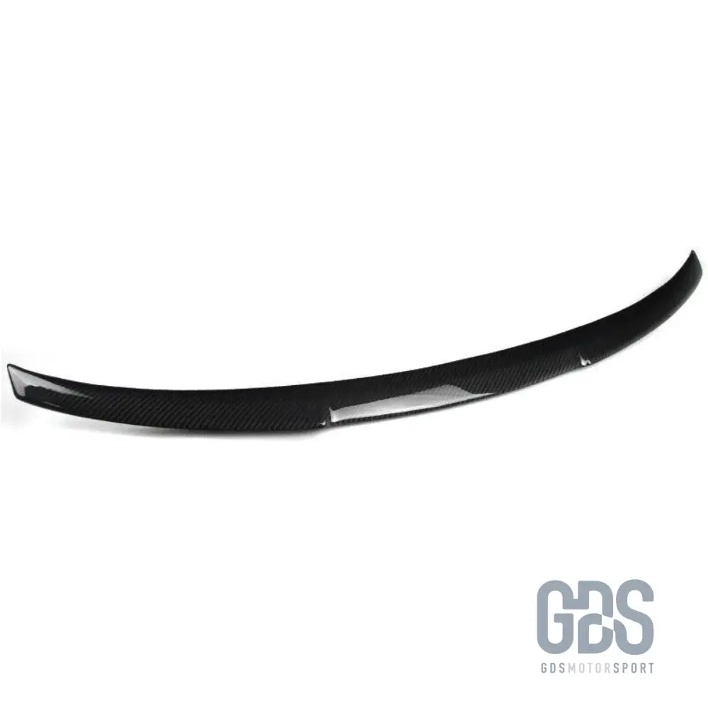 Aileron becquet arriere look carbonne 3d type m performance pour bmw m4 f82 - becquet/