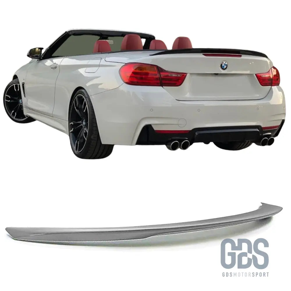 Aileron becquet arriere look m performance pour bmw serie 4 f33 cabriolet - becquet/