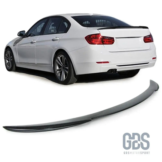 Aileron becquet arrière look m3 f80 véritable carbone pour bmw série 3 f30 - becquet/
