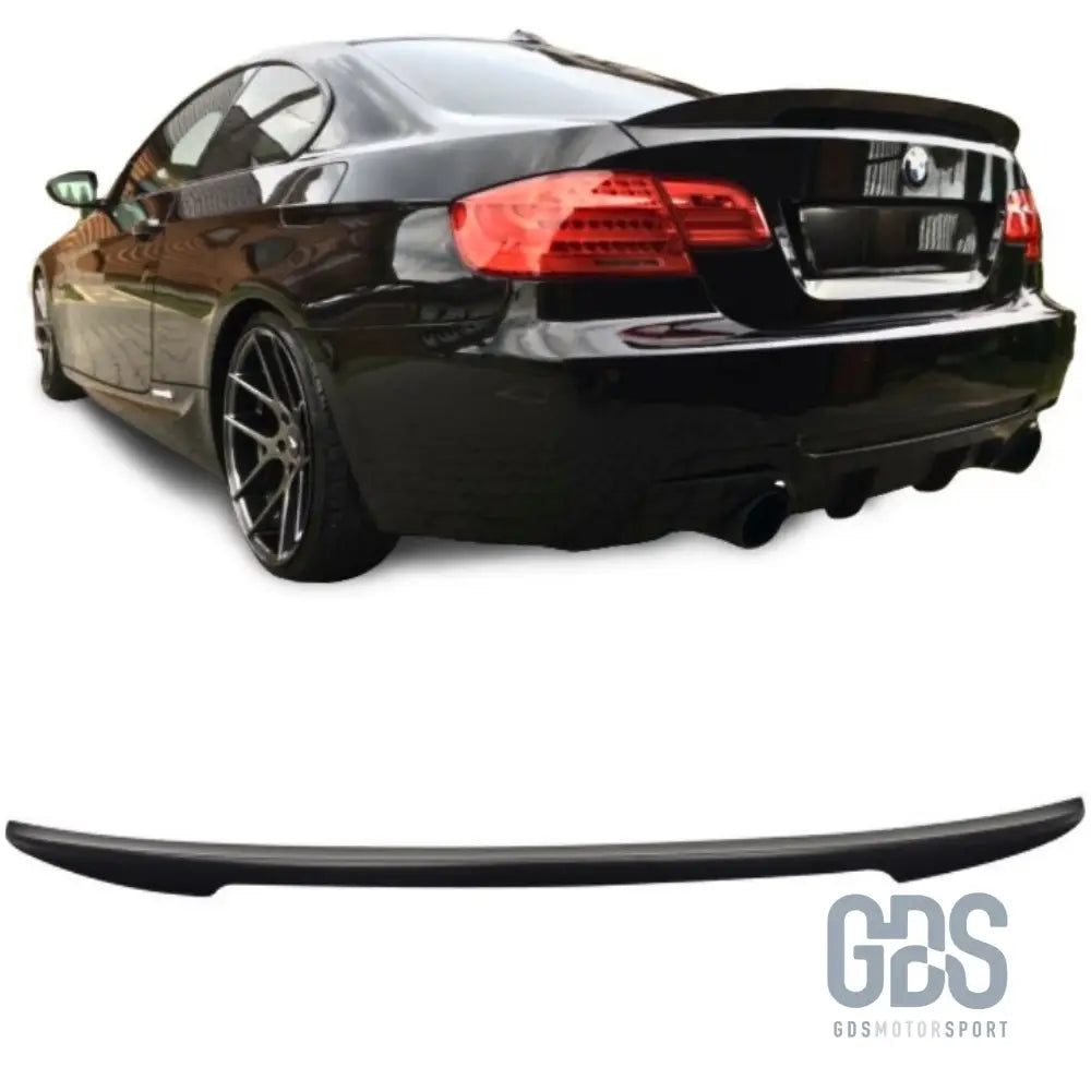 Aileron becquet style m3 performance bmw série 3 e92 e93 noir mate - becquet/