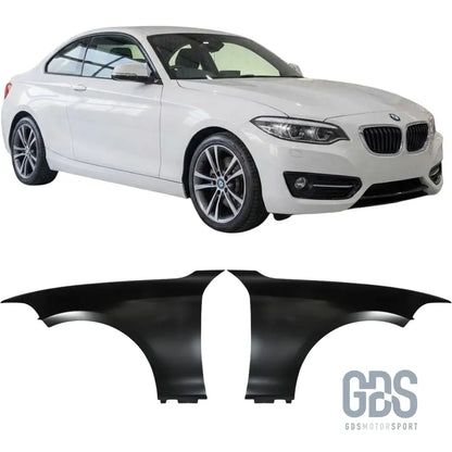 Ailes avant pour bmw série 2 f22 f23 phase 1 et lci - m