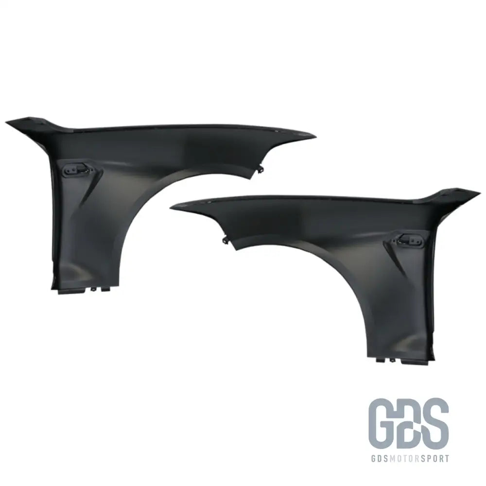 Ailes avant look m2 pour bmw série 2 f22 f23 phase 1 et lci - m