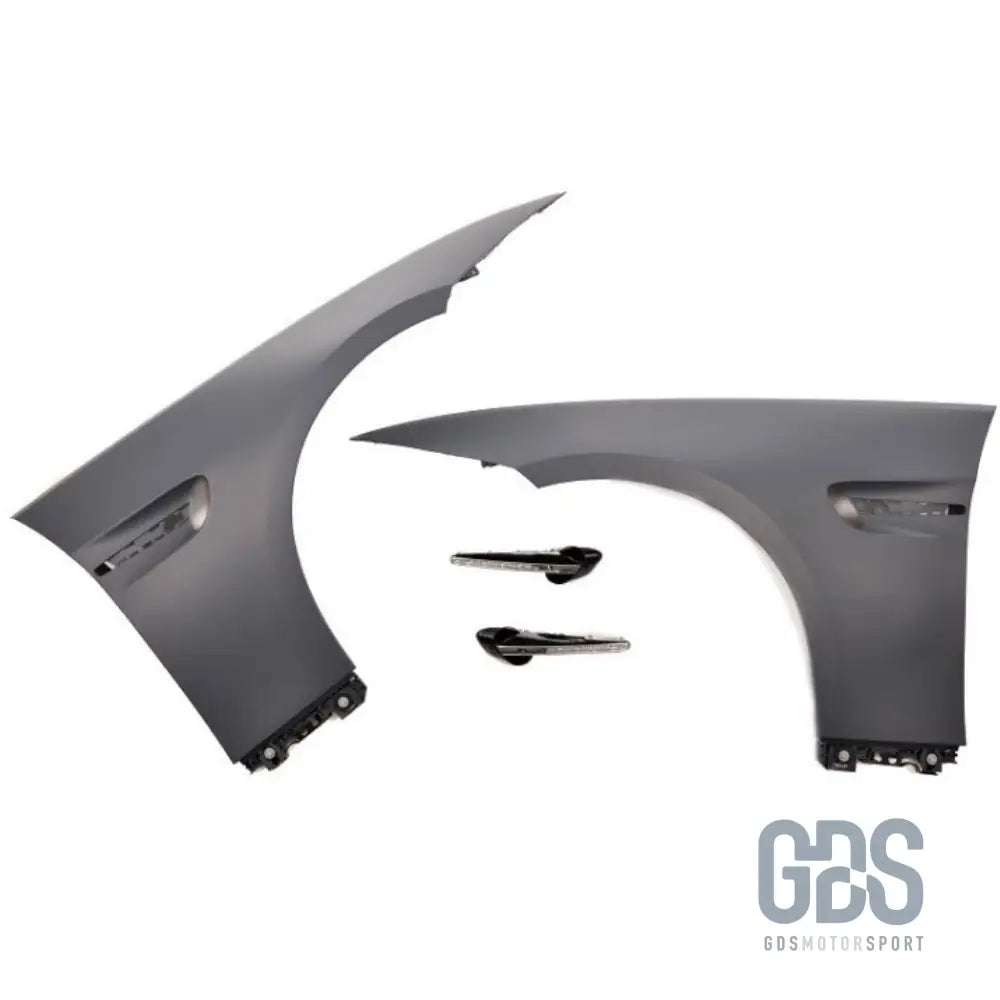 Ailes avant look m3 bmw série 3 e92 e93 avec clignotants led - éléments de carrosserie