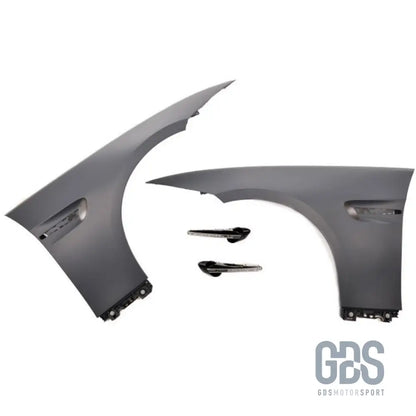 Ailes avant look m3 bmw série 3 e92 e93 avec clignotants led - éléments de carrosserie