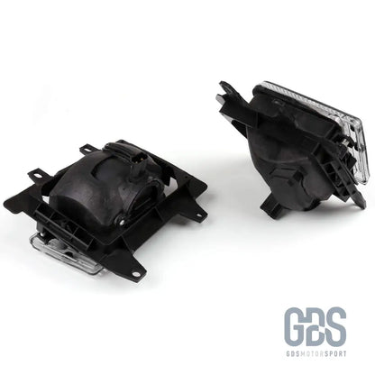 Antibrouillards noir fumé pour bmw e30 phase 2 (1985-1994) - antibrouillard