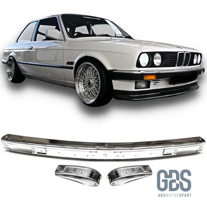 Pare choc avant Chrome pour BMW E30 de 1982 a 1990 - Choc - GDS Motorsport