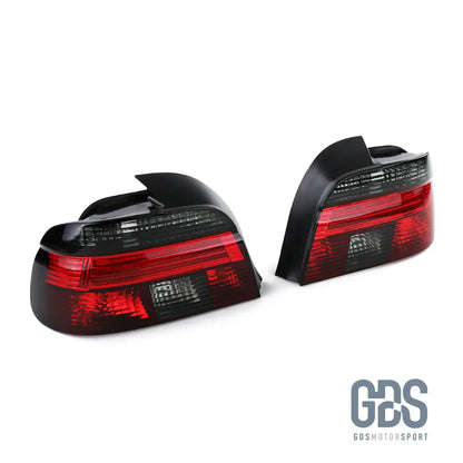 Feux arrières Look Phase 2 Cristal Fume Noir pour BMW E39 Berline 1995-2000 - PHARES FEUX - GDS Motorsport