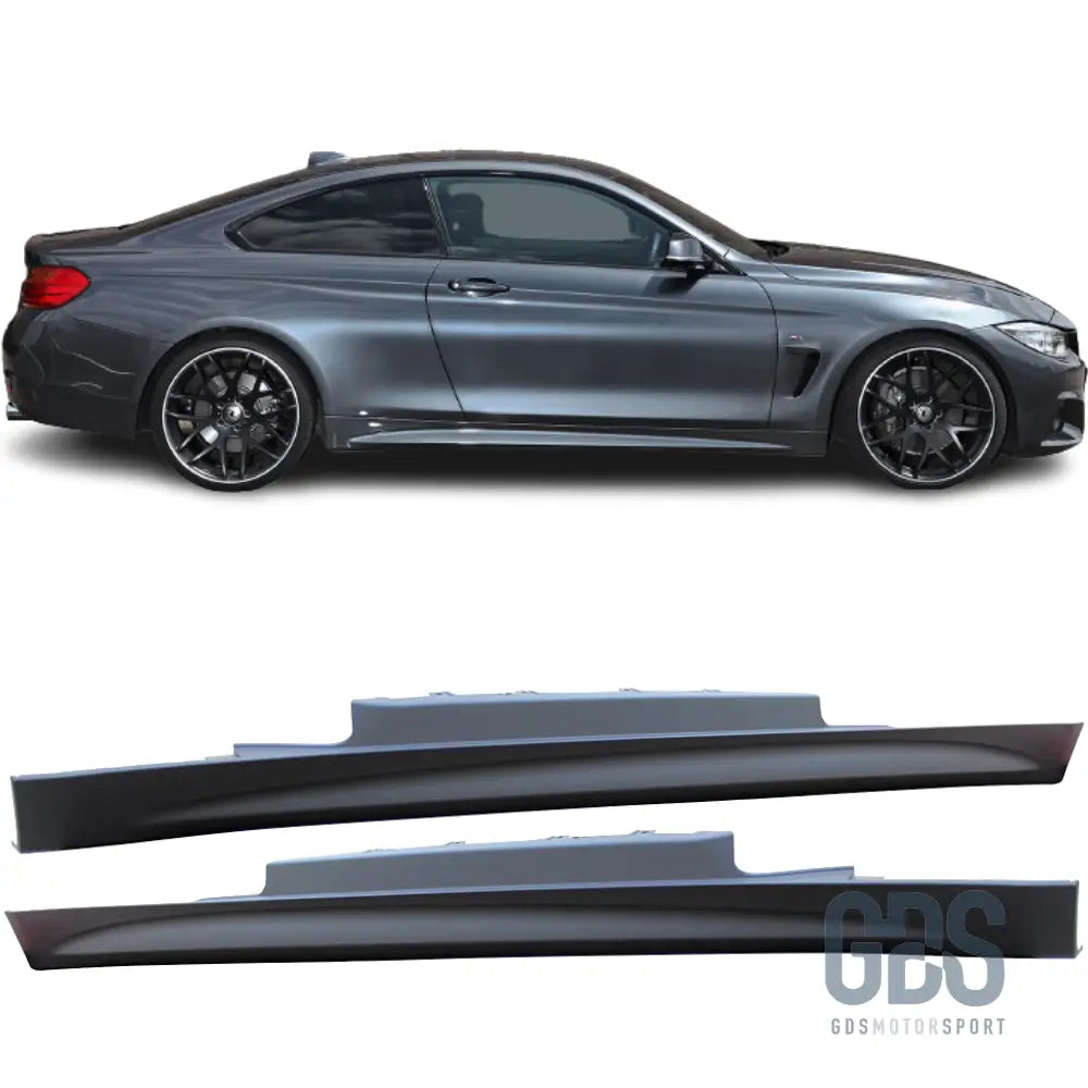 Bas de caisse pack m pour bmw série 4 f32 coupé f33 cabriolet
