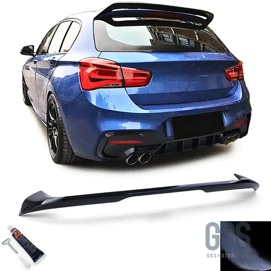 Becquet / aileron arrière bmw série 1 f20 f21 phase 2 lci noir brillant - becquet/