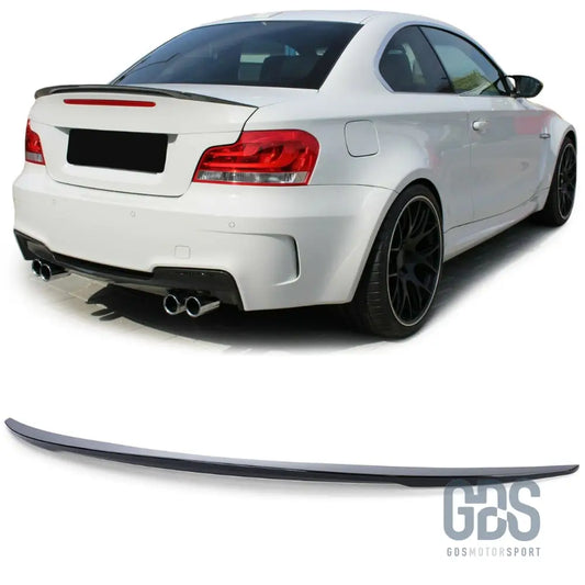 Becquet aileron arrière m performance noir brillant pour bmw série 1 e82 coupé - becquet/