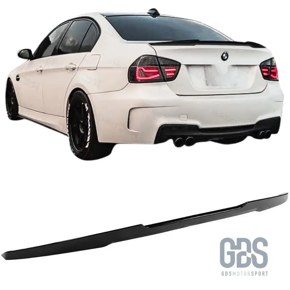 Becquet aileron de coffre arrière look m performance noir brillant bmw série 3 e90 berline - becquet/