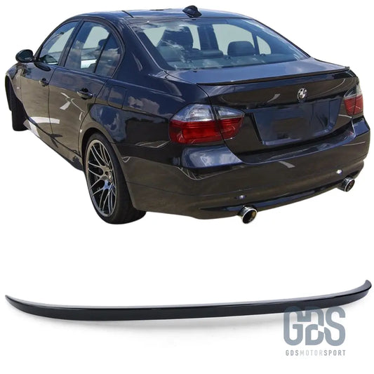 Becquet aileron de coffre malle arrière fin type m3 noir brillant bmw série 3 e90 berline - becquet/
