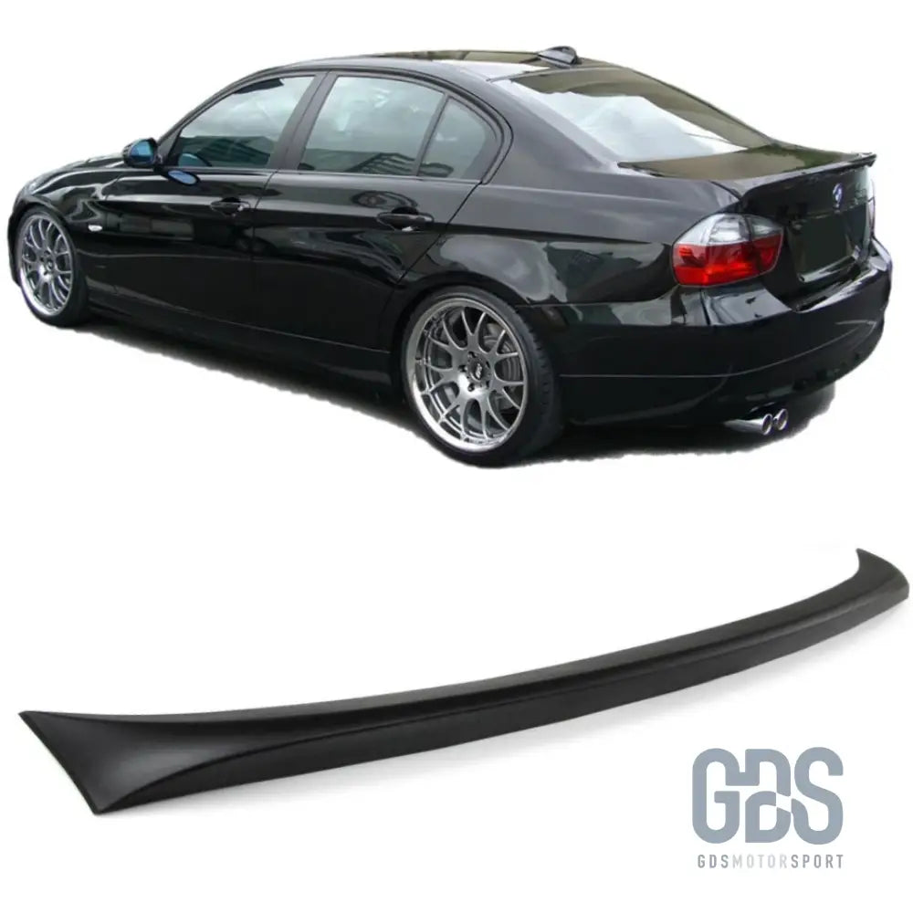 Becquet aileron de coffre malle arrière large look m-technic bmw série 3 e90 berline - becquet/