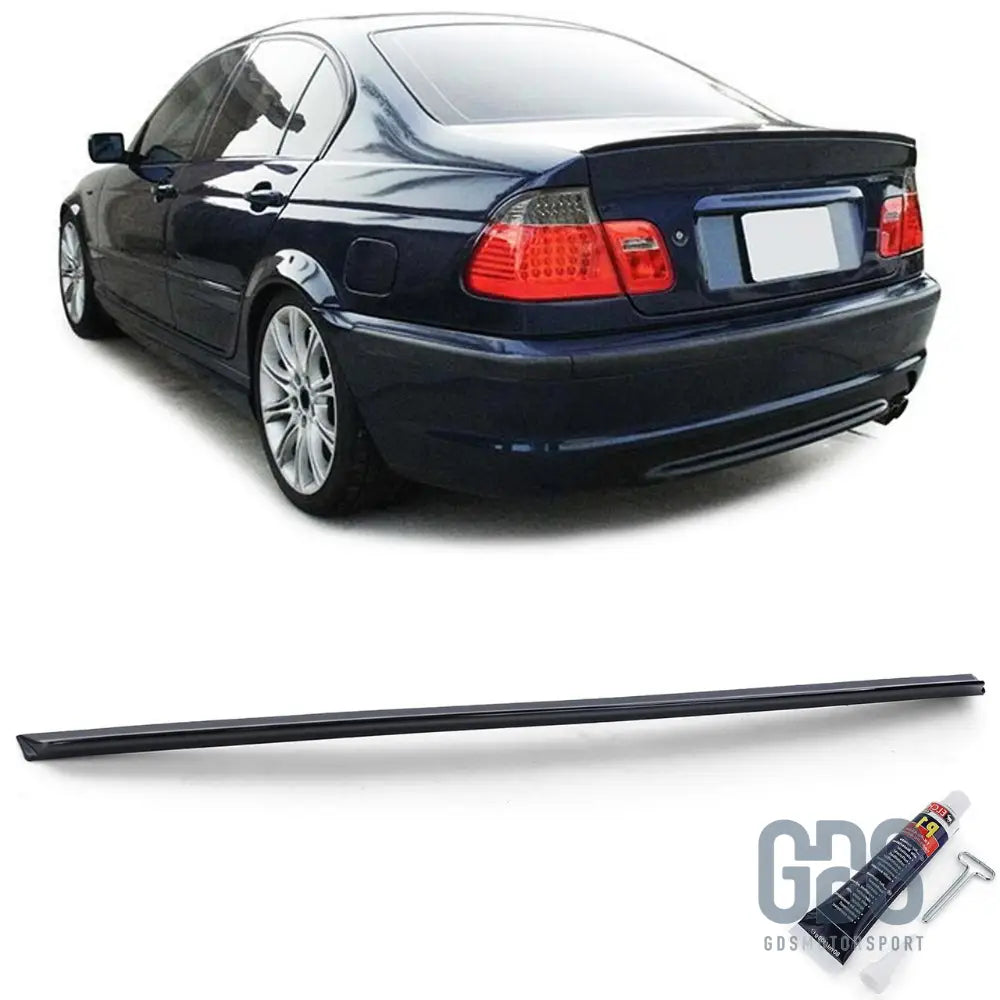 Becquet aileron type m3 pour bmw série 3 e46 berline noir brillant - becquet/