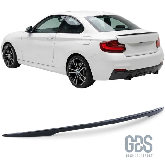 Becquet de coffre pack m performance noir brillant pour bmw série 2 f22 f23 - becquet/ aileron