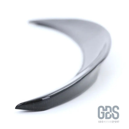 Becquet de coffre en véritable carbone look m performance pour bmw série 5 f10 berline (2010-2017) - becquet/ aileron