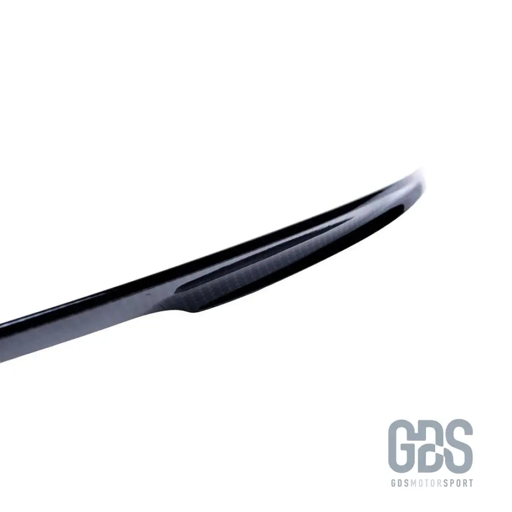 Becquet de coffre en véritable carbone look m performance pour bmw série 5 f10 berline (2010-2017) - becquet/ aileron
