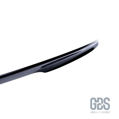 Becquet de coffre en véritable carbone look m performance pour bmw série 5 f10 berline (2010-2017) - becquet/ aileron